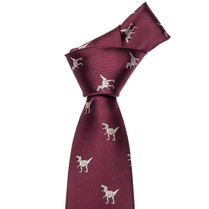 Men's Dinosaurs Patterned Tie - Wnkrs