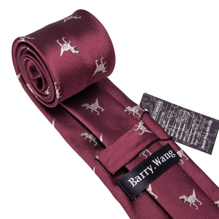 Men's Dinosaurs Patterned Tie - Wnkrs