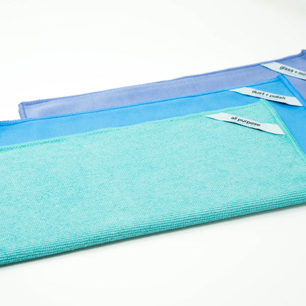 All Purpose Microfiber Cleaning Cloths (3 Pack) - wnkrs