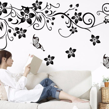 Romantic Sakura Flower Wall Sticker - wnkrs