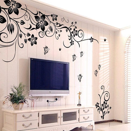Romantic Sakura Flower Wall Sticker - wnkrs