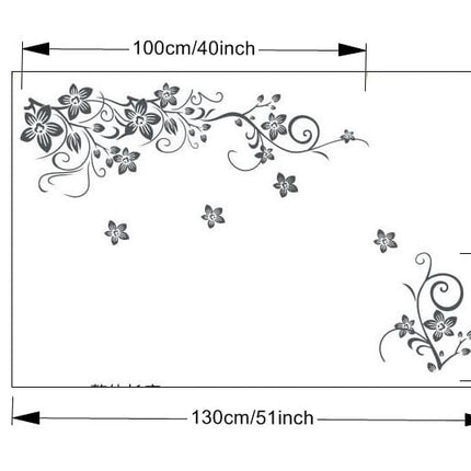 Romantic Sakura Flower Wall Sticker - wnkrs
