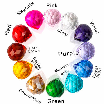 Crystal Colorful Dreamcatcher With Lighting Balls - wnkrs