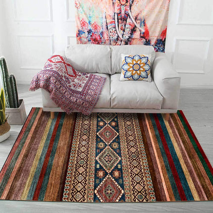 Abstract Geometric Living Room Carpet - wnkrs