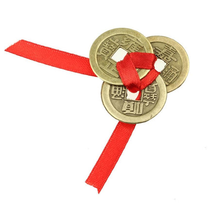 Ancient Feng Shui Brass Lucky Coins Set - wnkrs