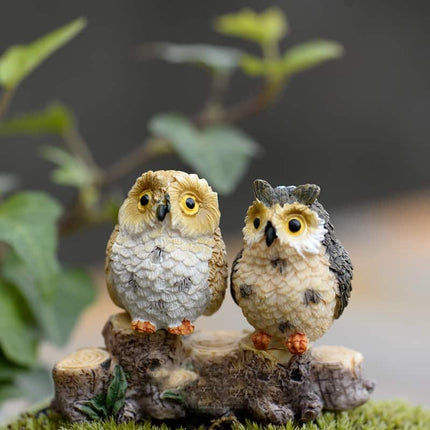 Cute Owl Pair Figurine - wnkrs