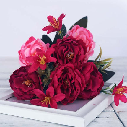 Artificial Peonies Bouquet - Wnkrs