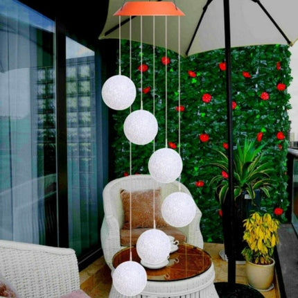 Solar Powered LED Wind Chimes - wnkrs