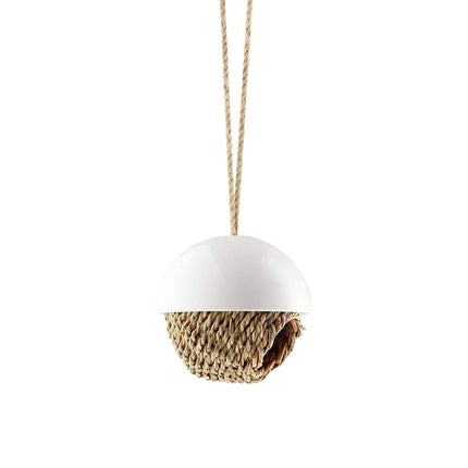 Hanging Woven Porcelain Bird Shelter - wnkrs