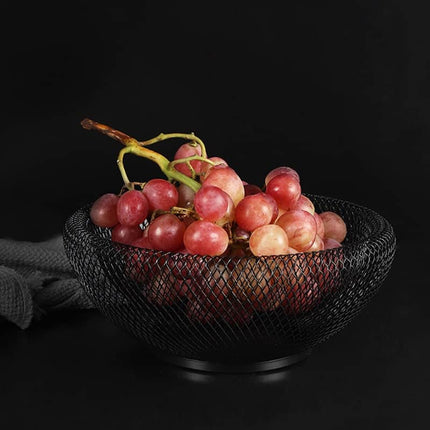 Iron Fruit Basket in Gold and Black - Wnkrs