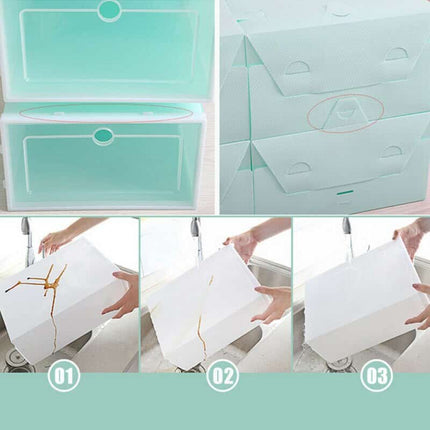 Candy Color Foldable Shoe Shelf 3 Pcs Set - Wnkrs