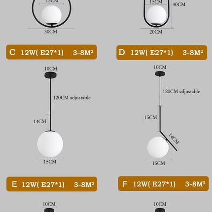 Creative Modern LED Hanging Lamp - Wnkrs