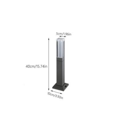 Aluminum LED Garden Pillar Light - Wnkrs