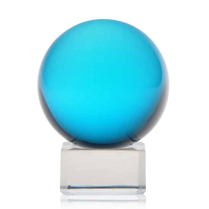4 cm Sky Blue Crystal Ball - wnkrs