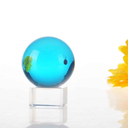 4 cm Sky Blue Crystal Ball - wnkrs