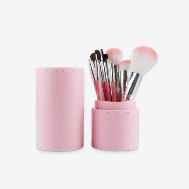 10-Piece Pink Makeup Brush Set - wnkrs