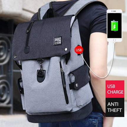 Men's Oxford Cloth Backpack - Wnkrs