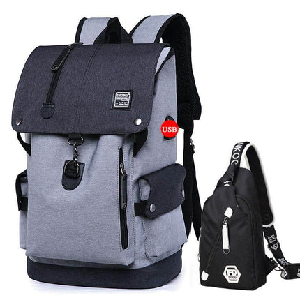 Men's Oxford Cloth Backpack - Wnkrs