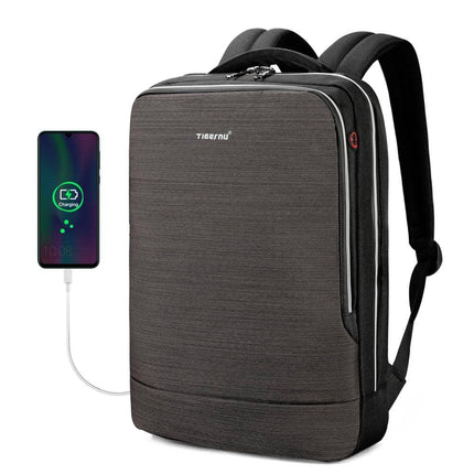 Thin Design Melange Color USB Backpack - Wnkrs