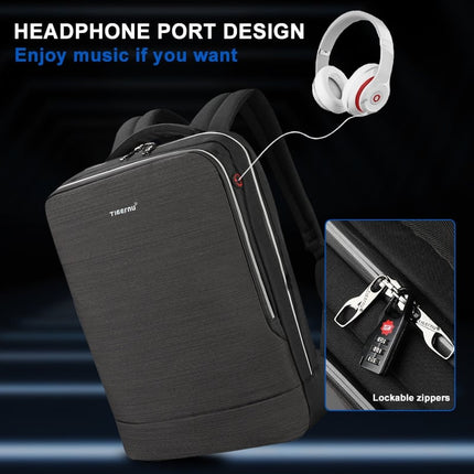 Thin Design Melange Color USB Backpack - Wnkrs