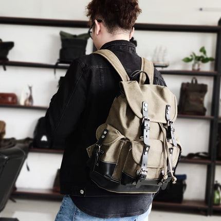 Men's Cowhide Backpack - Wnkrs