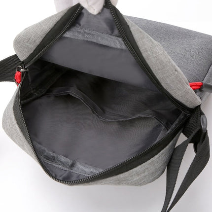 Men's Dual Tone Waterproof Messenger Bag - Wnkrs