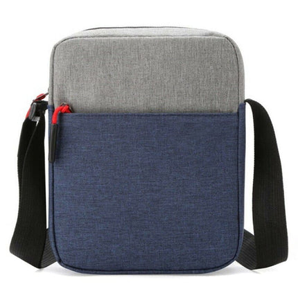 Men's Dual Tone Waterproof Messenger Bag - Wnkrs