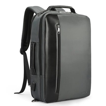 Men's 3 in 1 Leather Detail Laptop Backpack - Wnkrs