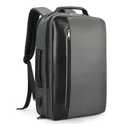 Men's 3 in 1 Leather Detail Laptop Backpack - Wnkrs