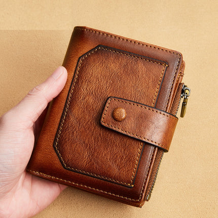 Men's Multifunctional Leather Wallet - Wnkrs