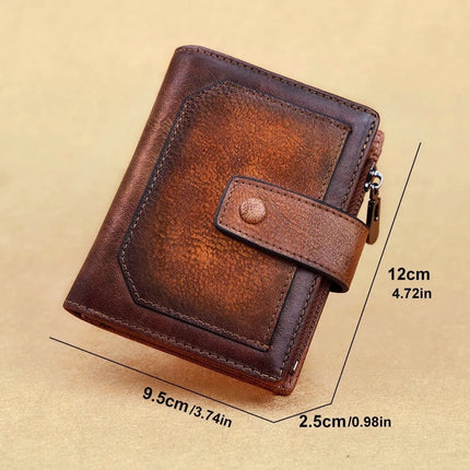 Men's Multifunctional Leather Wallet - Wnkrs