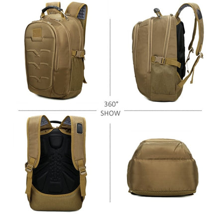 USB Charging Military Style Backpack - Wnkrs