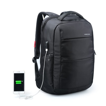 Men's Waterproof Backpack With External USB Charger - Wnkrs