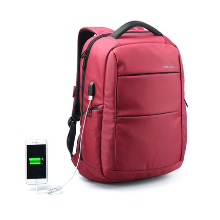 Men's Waterproof Backpack With External USB Charger - Wnkrs