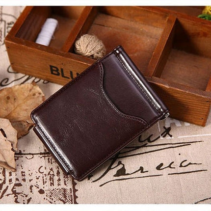 Leather Mini Money Wallet - Wnkrs