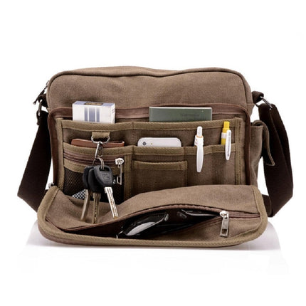 Waterproof Canvas Men's Shoulder Bags - Wnkrs