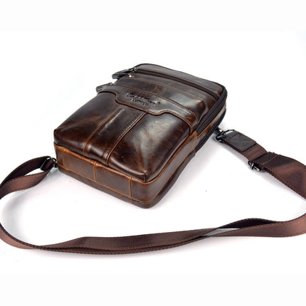 Genuine Cow Leather Men's Crossbody Bag - Wnkrs