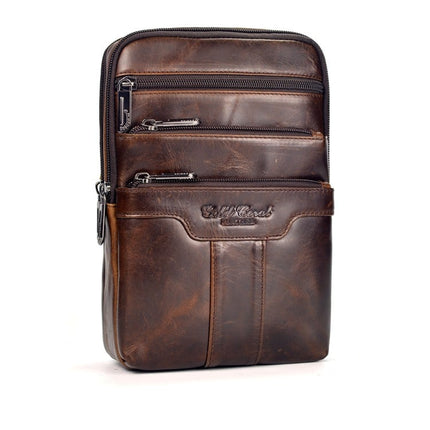 Genuine Cow Leather Men's Crossbody Bag - Wnkrs
