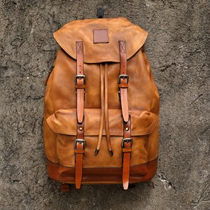 Men's Large Capacity Retro Backpack - Wnkrs