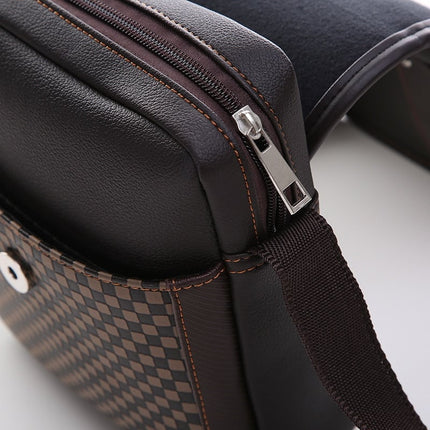 Men's Stylish Leather Shoulder Bag with Adjustable Strap - Wnkrs