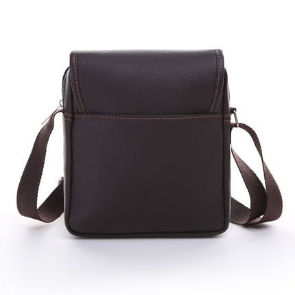Men's Stylish Leather Shoulder Bag with Adjustable Strap - Wnkrs