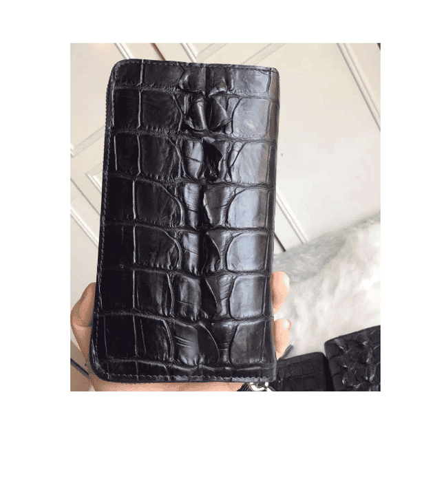 Men's Crocodile Leather Wallet - Wnkrs