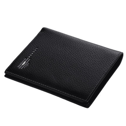 Vertical/Horizontal Casual Leather Wallet for Men - Wnkrs