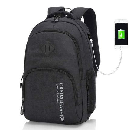 Capacious Casual Canvas Men's Backpack - Wnkrs