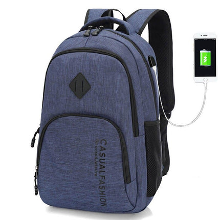 Capacious Casual Canvas Men's Backpack - Wnkrs