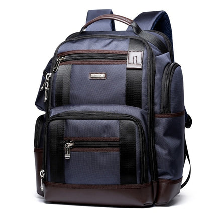 Men's Navy Color Laptop Backpack - Wnkrs