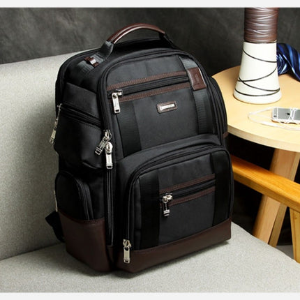 Men's Navy Color Laptop Backpack - Wnkrs