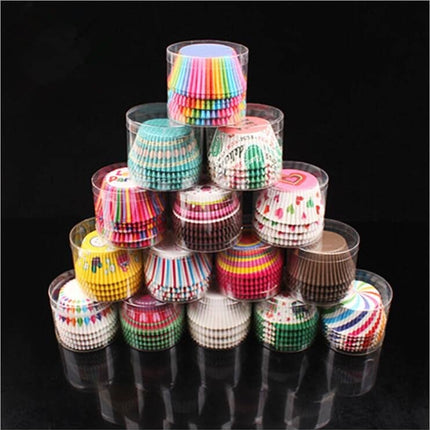 Paper Cupcake Baking Cups 100 pcs - wnkrs