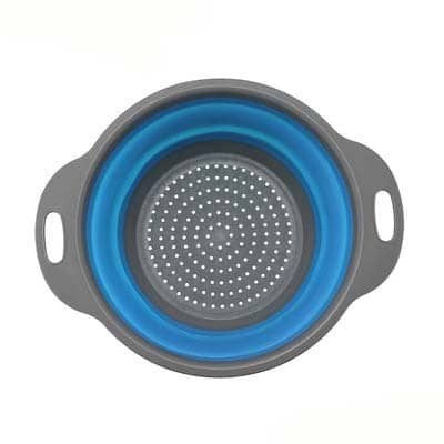 Round Foldable Silicone Colander - wnkrs