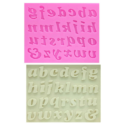 Letter and Number Silicone Cake Molds - wnkrs